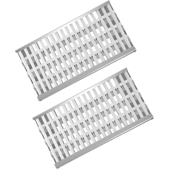 18 5/8" Stainless Steel Grill Heat Plates Shield Flame Tamer Ceramic Rod Complete DCS Grill Replacement Parts for 27DBQR, 27DBR, BGA48-BQARL, 36EBQAR, 48DBQ