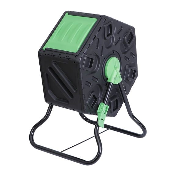 18.5 gallons Compact Single Chamber Outdoor Compost Bin Tumbling Composter