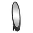 thumbnail image 1 of 18.5" x 18.75" x 59" Black Oval Frame  Mirror, 1 of 1