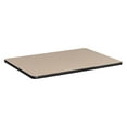 thumbnail image 1 of 18.5" x 26" Standard Rectangle Table Top- Beige/ Grey, 1 of 4