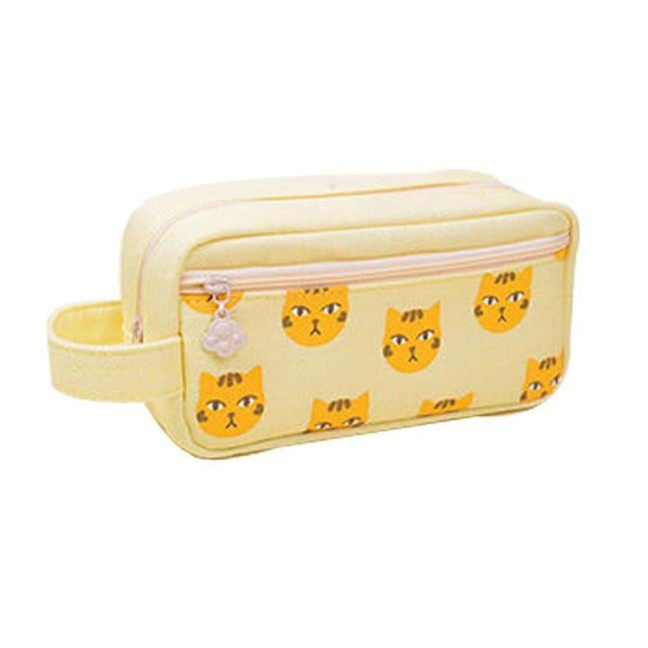 18.5 x 8.5 x 6.5 cm Canvas Pencil Cases High Capacity Pencil Bag Cases - Multicolor - 18.5 x 8.5 x 6.5 cm