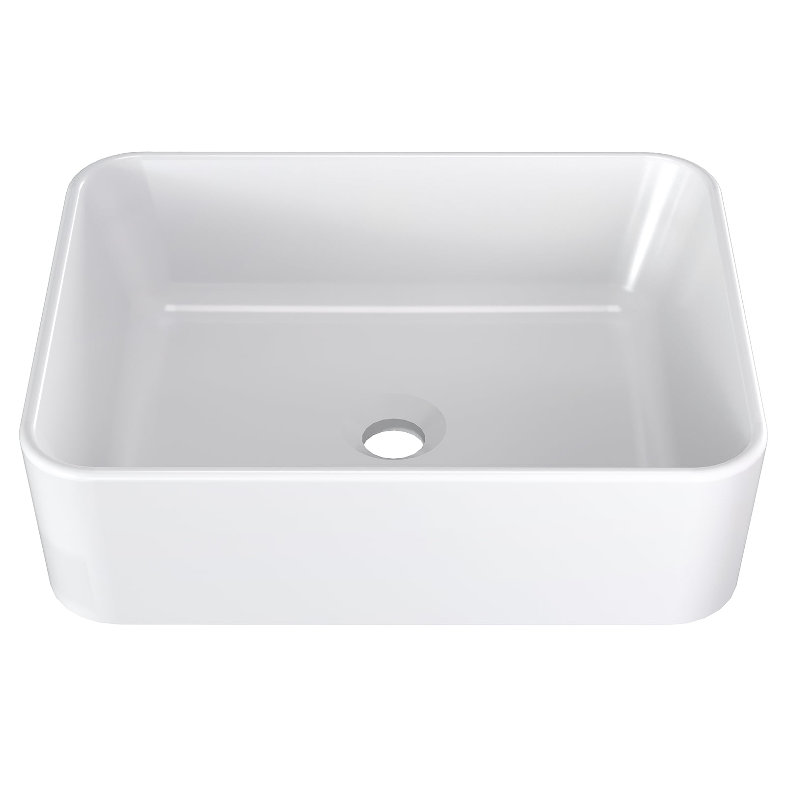 18.7 * 14.76 * 5.31inch Bathroom Vessel Sink, Countertop Bathroom Sink ...