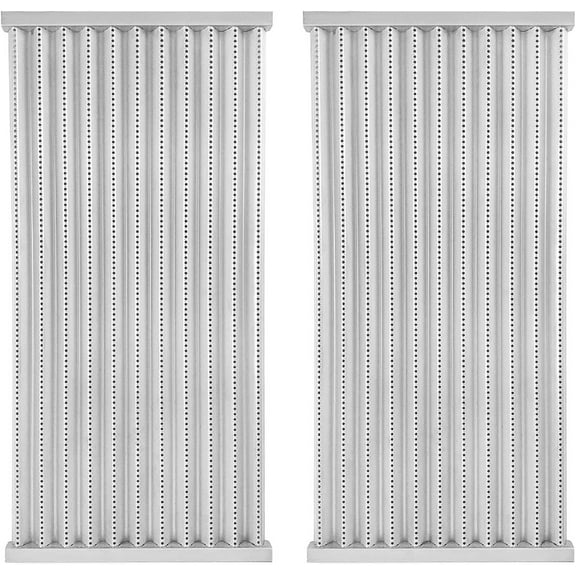 18 7/16" Infrared Emitter Plates for Charbroil Infrared Grill Grates Replacement Parts for Charbroil 463241314 463241013 463243911 463243812 463270614 463268008, Stainless Steel, 2 Pack