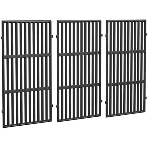18.7" Cooking Grates for Weber Genesis II 400 and Genesis II LX 400 Series, Genesis ll LX 400 Series Gas Grills, Replacement for Weber 66089$$Garden & Patio