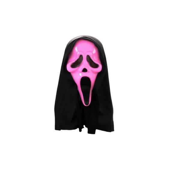 18.9 INCH Halloween Mask Ghost Face Scream Scary Mask Head Cover, Horror Mask Cosplay Prop Party Cosplay, Creepy Halloween Face Mask Scary Atmosphere, Funny Gifts for Halloween Birthday #E