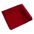 thumbnail image 1 of 18.9"x18.9" Red Square Polyester Napkins, Wrinkle-Resistant Cloth Napkins for Wedding Receptions Hotel Banquets, Machine Washable Reusable Formal Dinner Napkins,1 Pcs Table Napkins, 1 of 9