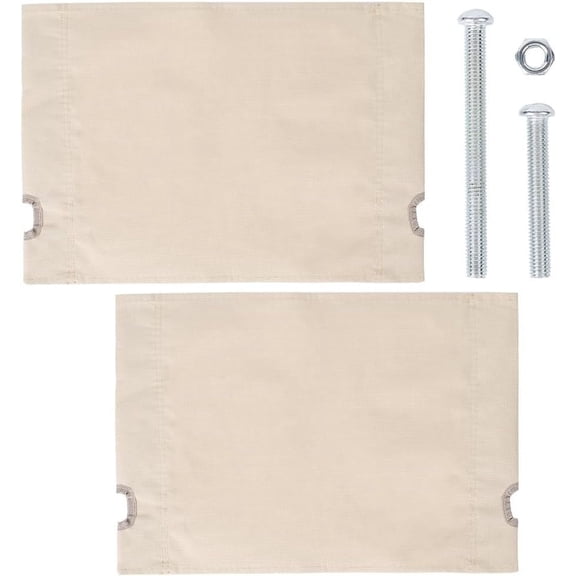 18.9x13.8 Inch Camping Chair Replacement Fabric Oxford Cloth High Back Camp Chair Cover Silver Collapsible Lightweight Outdoor Folding Chair Seat Replacements for Sketching Chair Lawn Silver 1set