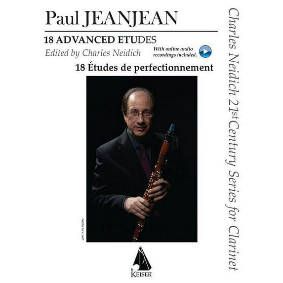 18 Advanced Etudes for Clarinet: Charles Neidich 21st Century Series (Book/Online Audio) (Paperback)