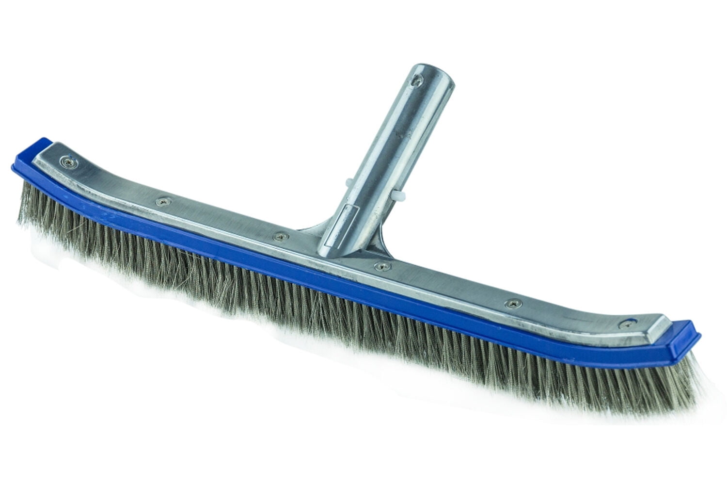 Wire pool brush outlet