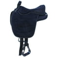 thumbnail image 1 of 18" Black Western Bareback Treeless Horse Saddle Pleasure Trail Riding 49101BK, 1 of 2