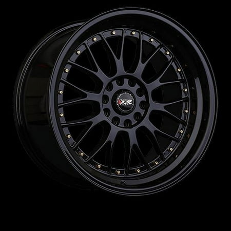 18" Black With Gold Rivets XXR 521 SERIES Wheel by Primax Wheel 521881020