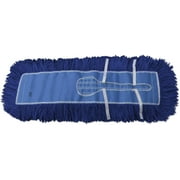 18" Blue Industrial Closed Loop Dust Mop - 6-Pack