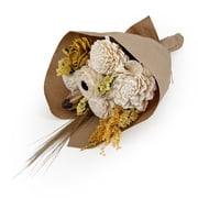18" Botanical Avenue Luna Bouquet Macaroon Yellow
