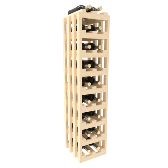 18 Bottle Wall Wine Rack 2 column - 4 Foot