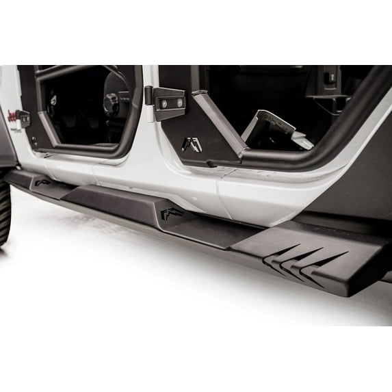 18-C WRANGLER JL LIGHTWEIGHT ROCK SLIDERS Fits select: 2023 JEEP WRANGLER, 2021 JEEP WRANGLER UNLIMITED SPORT