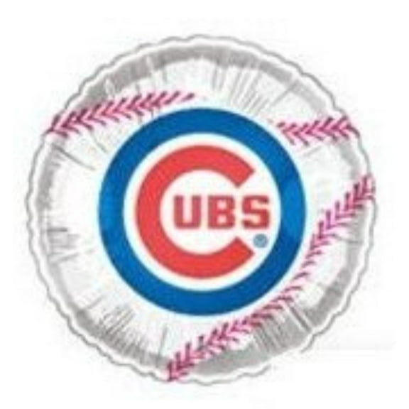 18" CHICAGO CUBS BASEBALL Balloon Party Supplies Decorations Foil Mylar Balloon