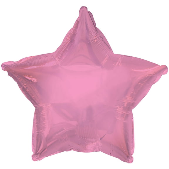 Pink Star Foil Balloon