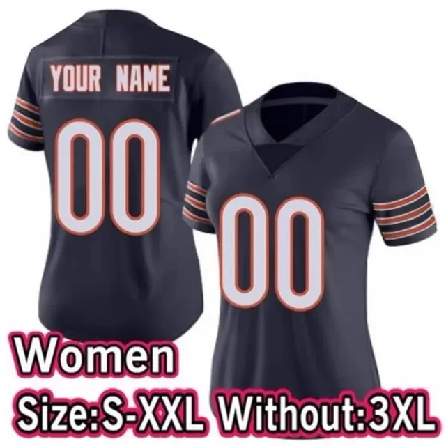 18 Caleb Williams 15 Rome Odunze Keenan Allen Football Jersey D'Andre