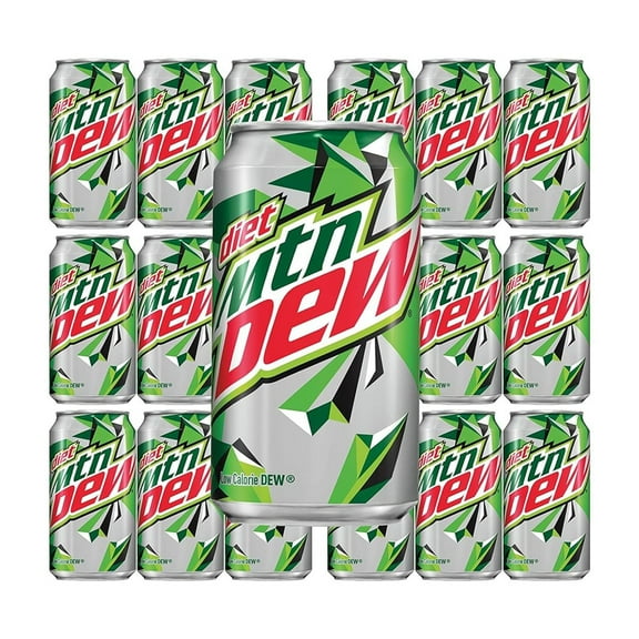 18 Cans Diet Mountain Dew (Diet Dew)