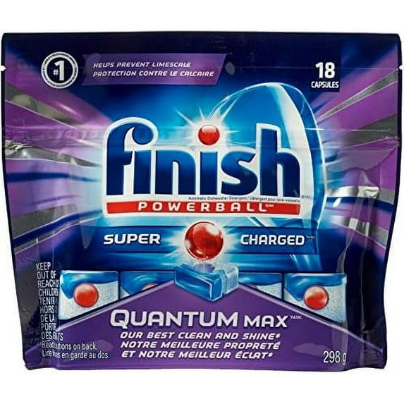 18 Caps PowerBall Dishwasher Detergent