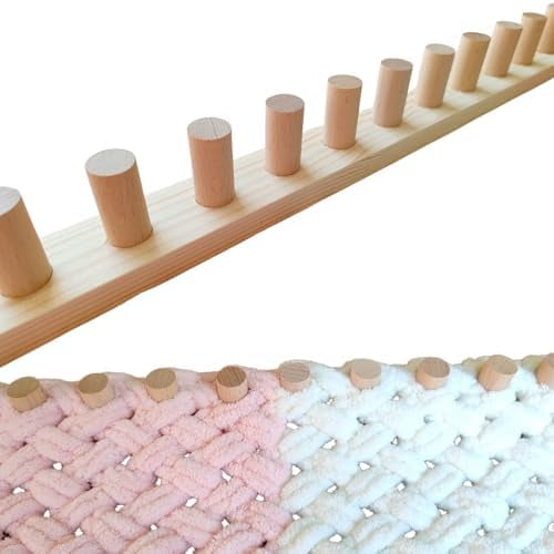 18 Chunky Knitting Blanket Loom - Custom Knitting Loom$$Art & Craft