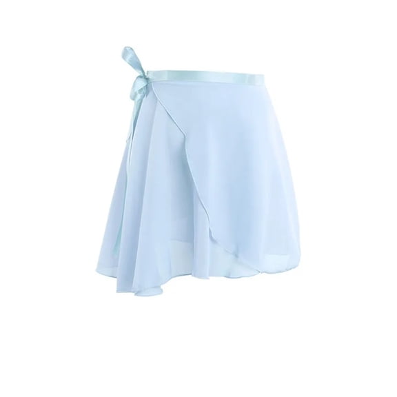 18 Color Ballet Dance Skirts Chiffon Pettiskirts Girl Ballet Dance Tulle Skirt Pull-On Wrap Pleated Skirt With Adjustable