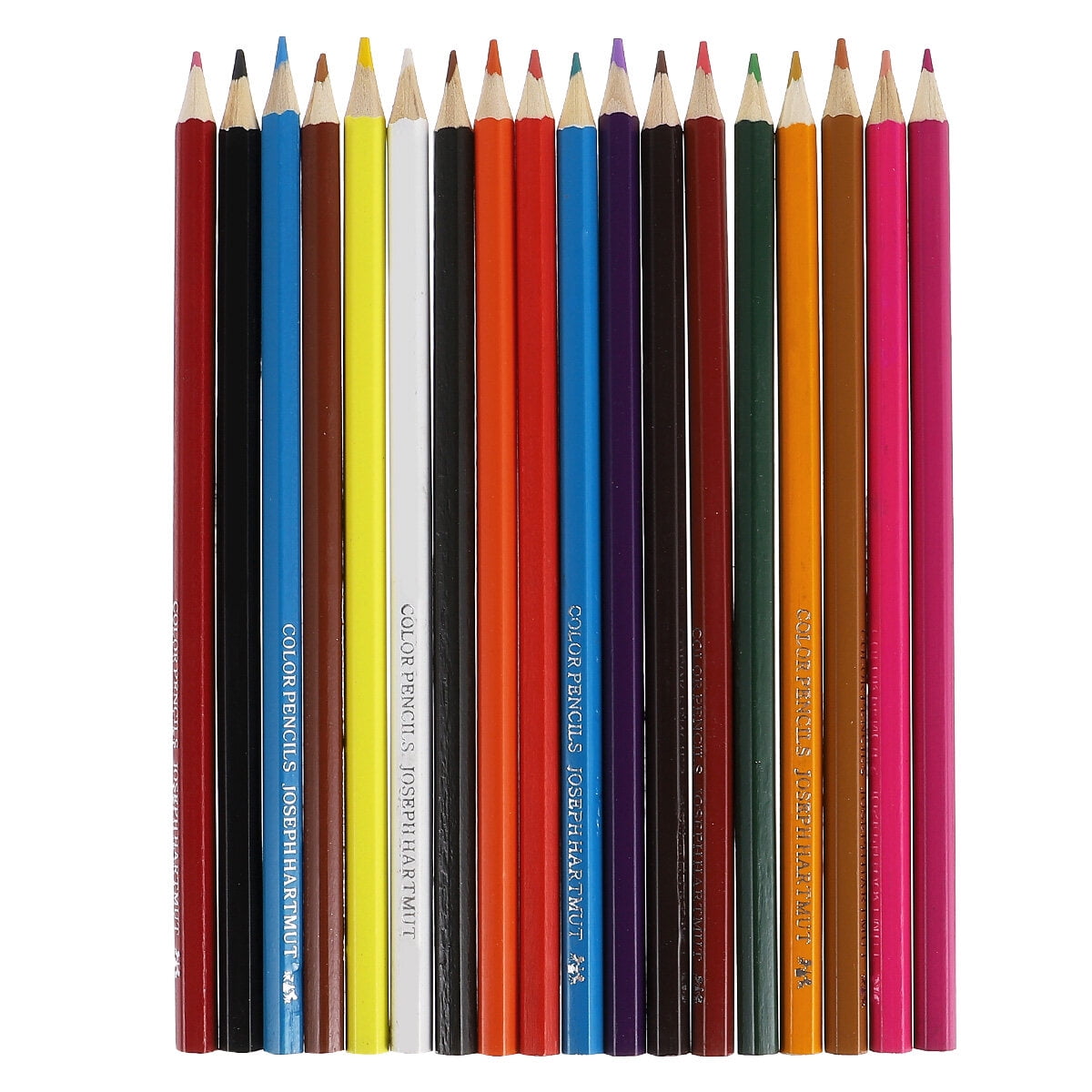18 Colors Colored Pencils Art Set Water Soluble Colorful Artists