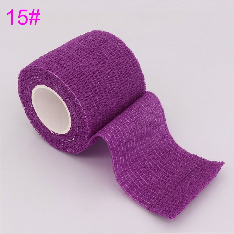 18 Colors Colorful Athletic Wrap Tape Self Adhesive Elastic Bandage