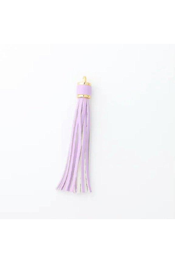 18 Colors Pu Leather Long Tassel Keychain Accessories Key Ring Hand Bag Pendant