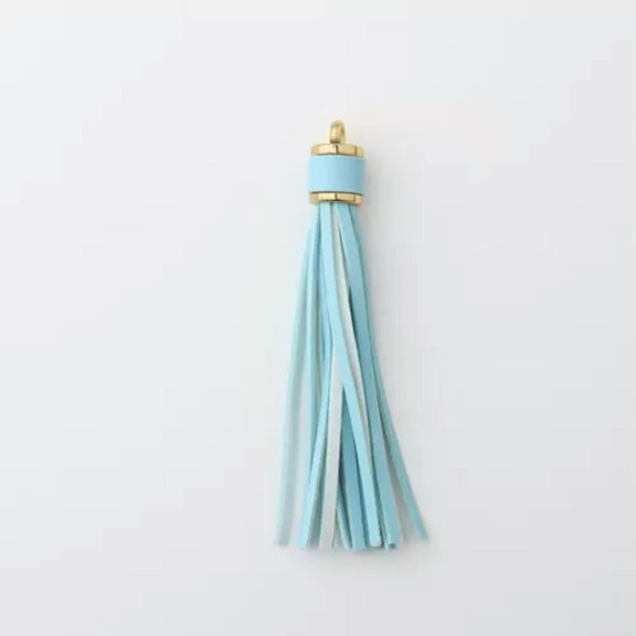 18 Colors Pu Leather Long Tassel Keychain Accessories Key Ring Hand Bag Pendant