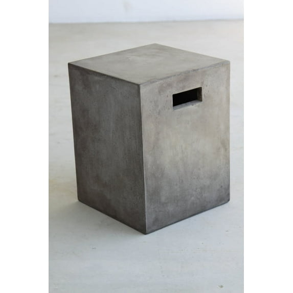 18" Concrete Dining Stool