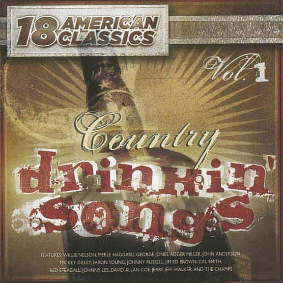 18 Country Drinkin' Songs (CD)