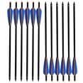 thumbnail image 1 of 18" Crossbow Bolts Aluminum Arrows for Archery Target Outdoor Hunting, pack of 12, 1 of 3