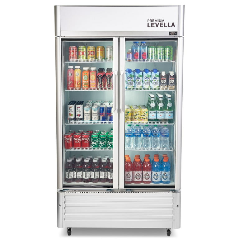 Quick Freezing Supermarket Commercial Upright Display Refrigerator