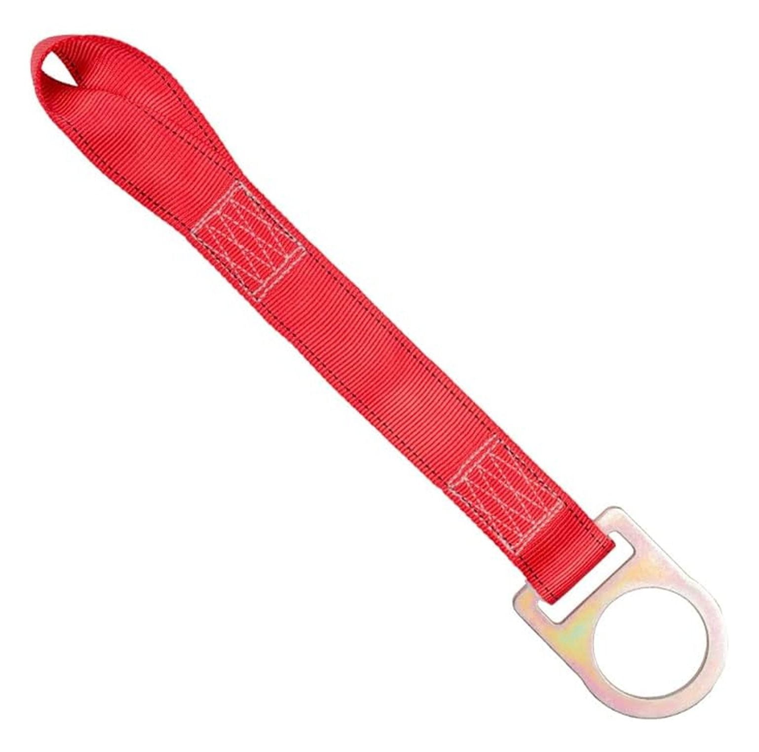 18" D-Ring Extender Fall Protection with Web Loop End, Polyester Webbing, OSHA/ANSI Compliant