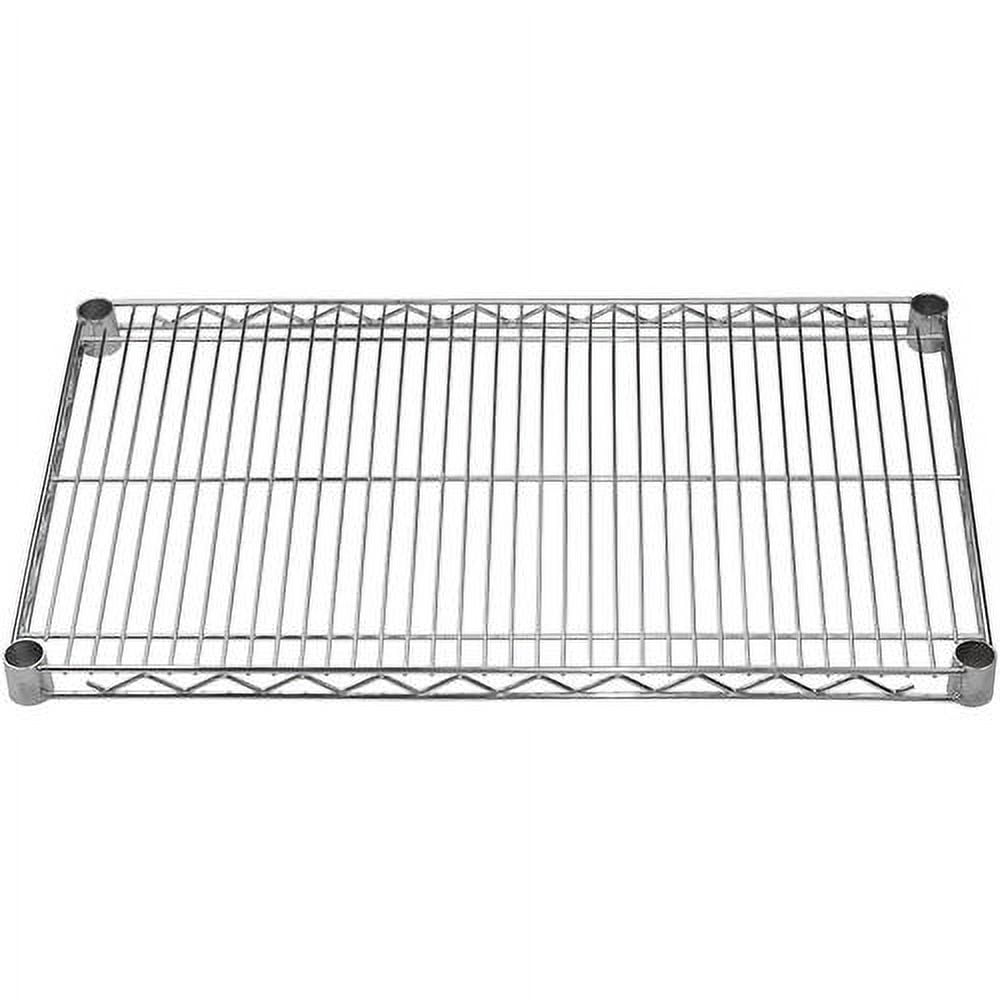 18" D X 30" W Wire Shelving With 2 Shelves