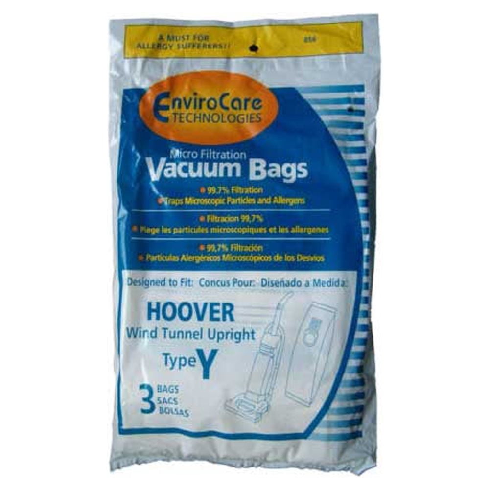 18 DESIGNED TO FIT HOOVER Y MICROFILTRATION VACUUM BAGS