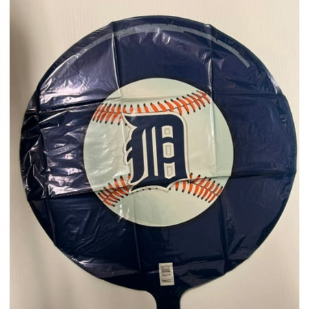18" DETROIT TIGERS BASEBALL Balloon Party Supplies Decorations Foil Mylar Balloon