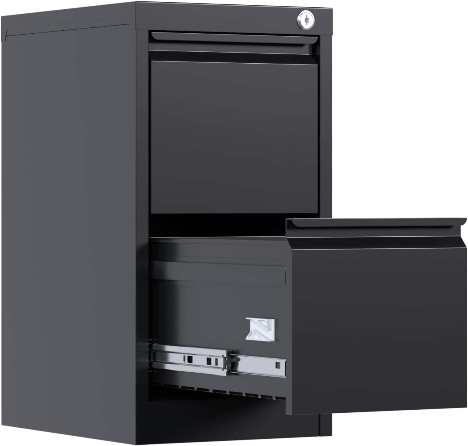 18 Deep 2 Drawer File Metal Vertical File Storage with