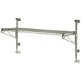 thumbnail image 1 of 18" Deep x 42" Wide x 24" High Adjustable 1 Tier Chrome Wall Mount Shelving Kit, 1 of 2