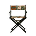 thumbnail image 1 of 18" Director's Chair Black Frame-Congo BongoNatural, 1 of 4