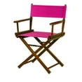 thumbnail image 1 of "18" Director's Chair Honey Oak Frame-Magenta Canvas", 1 of 3