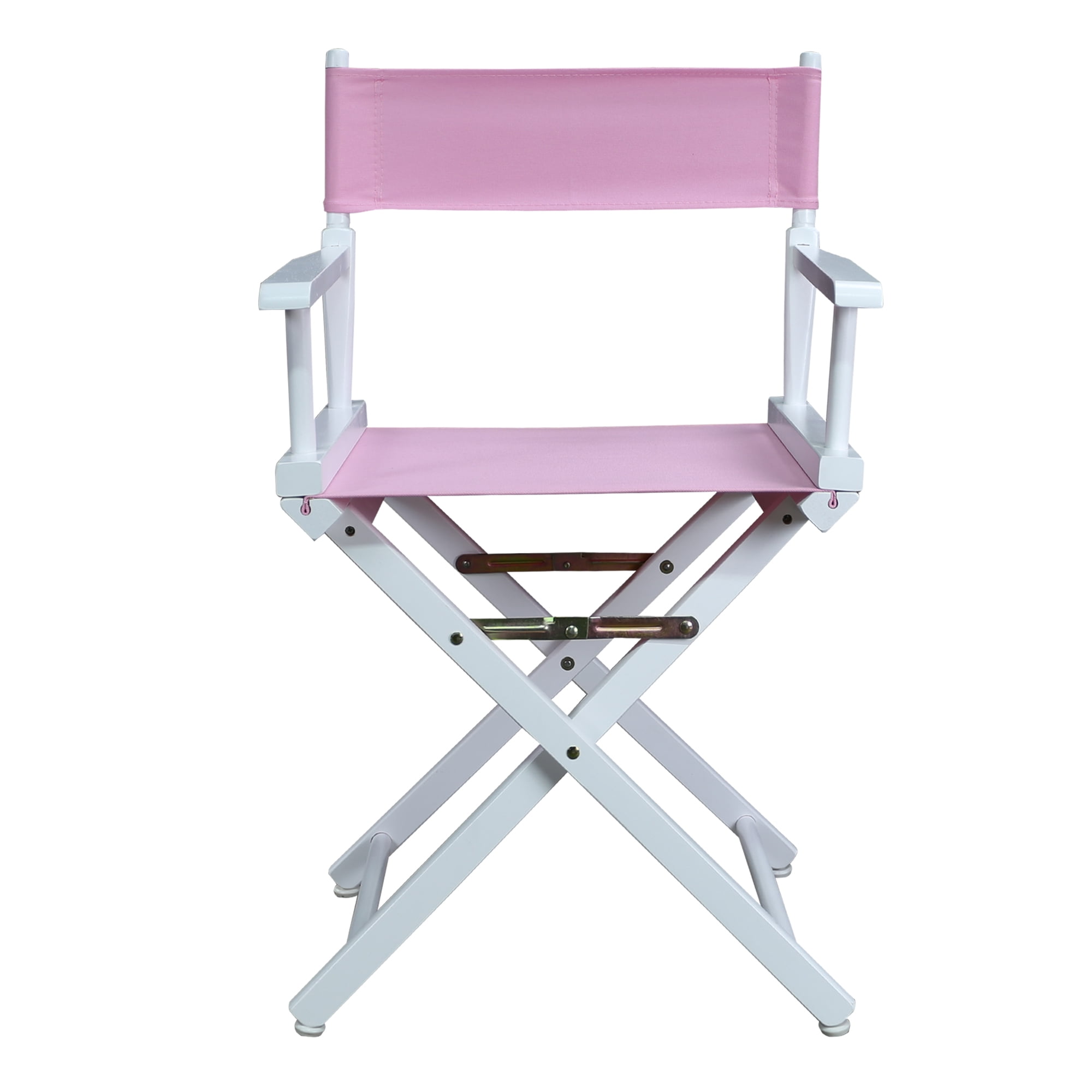 Classic Magenta Canvas Director's Chair with Natural Wood Frame