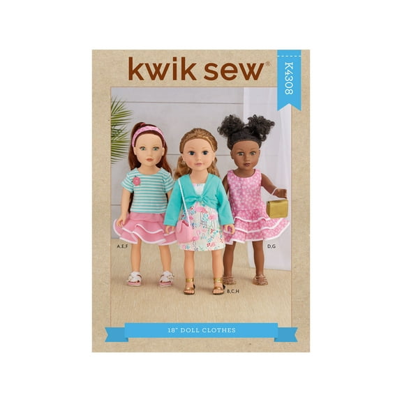 18 Doll Clothes-One Size Only