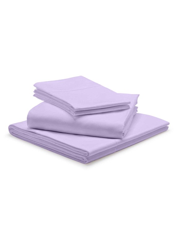 18" EXTRA DEEP POCKETS - 1000-Thread Count 100% Egyptian Cotton Olympic Queen Sheet Set, Long Staple Cotton, 1000-TC Pure Cotton - Olympic Queen, Lilac