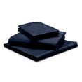 thumbnail image 1 of 18" EXTRA DEEP POCKETS - 1000-Thread Count 100% Egyptian Cotton Split Head Sheet Set, Long Staple Cotton, 1000-TC Pure Cotton - Split Head California King, Navy Blue, 1 of 7