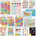 Abc Allhaphbat 18 Educational Posters For Toddlers 1-3, Learning Posters For Kids Ages ...