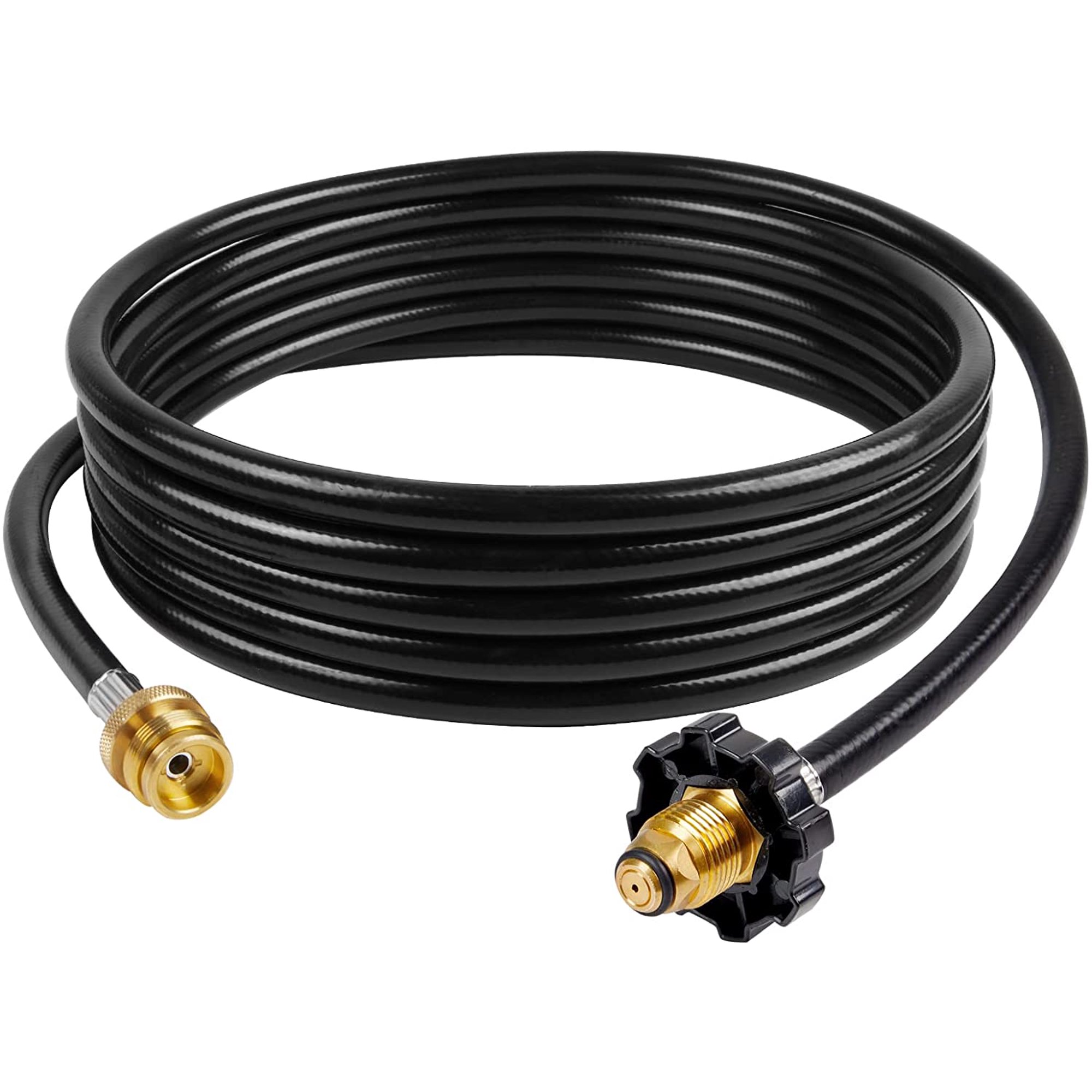 18-Foot Propane Hose Adapter, Compatible with Mr. Heater Buddy Heater,  Portable Grill, and More, Connects to 5-100lb Tank - Walmart.com