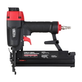 Hyper Tough 18 Gauge 2-in-1 Pneumatic Brad Nailer and Narrow Crown Stapler