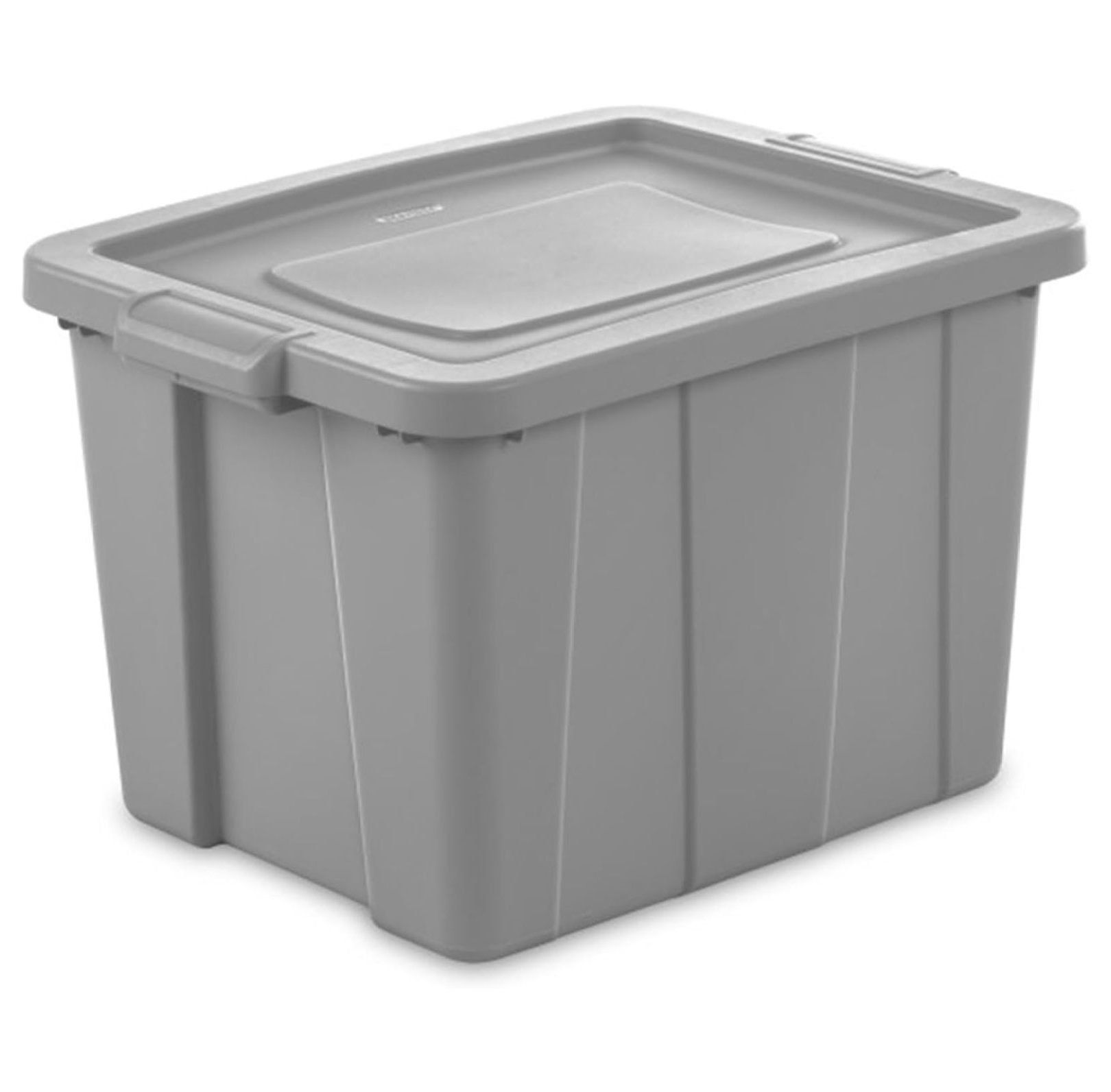 18 Gallon Tuff1 Storage Tote, Stackable Bin with Lid, Plastic Container ...